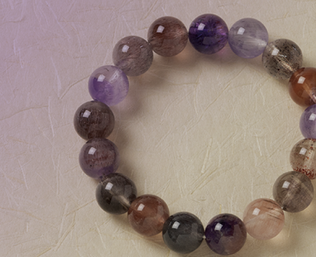 Cindy様★専用★突然模様が現れた‼️奇跡の‼️観音天珠のブレス sin様お取り置き3680円癒し 浄化 太極石 シルバーオブシディアン