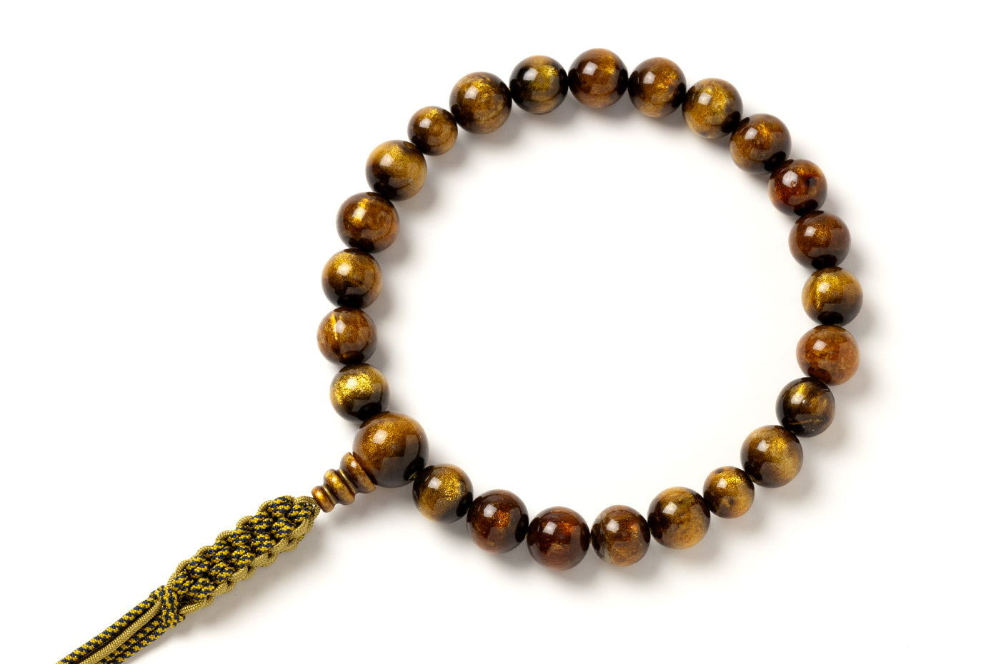 AA金珊瑚22玉単念珠共仕立