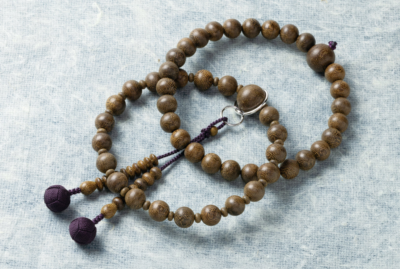 タニ沈香三万浄土珠数共仕立