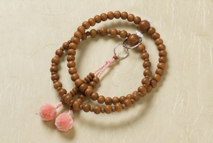 林檎の木八寸浄土珠数共仕立