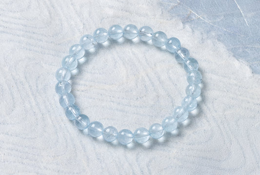 ブルートパーズ６.５ミリブレス共仕立